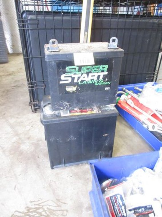 (2) Used batteries