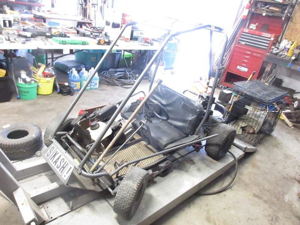 Homemade go cart