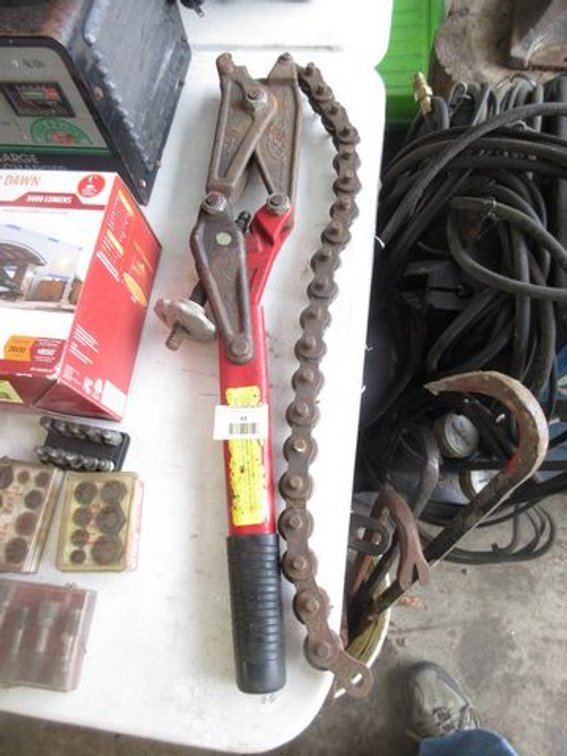 Rex cast iron pipe cutter tool