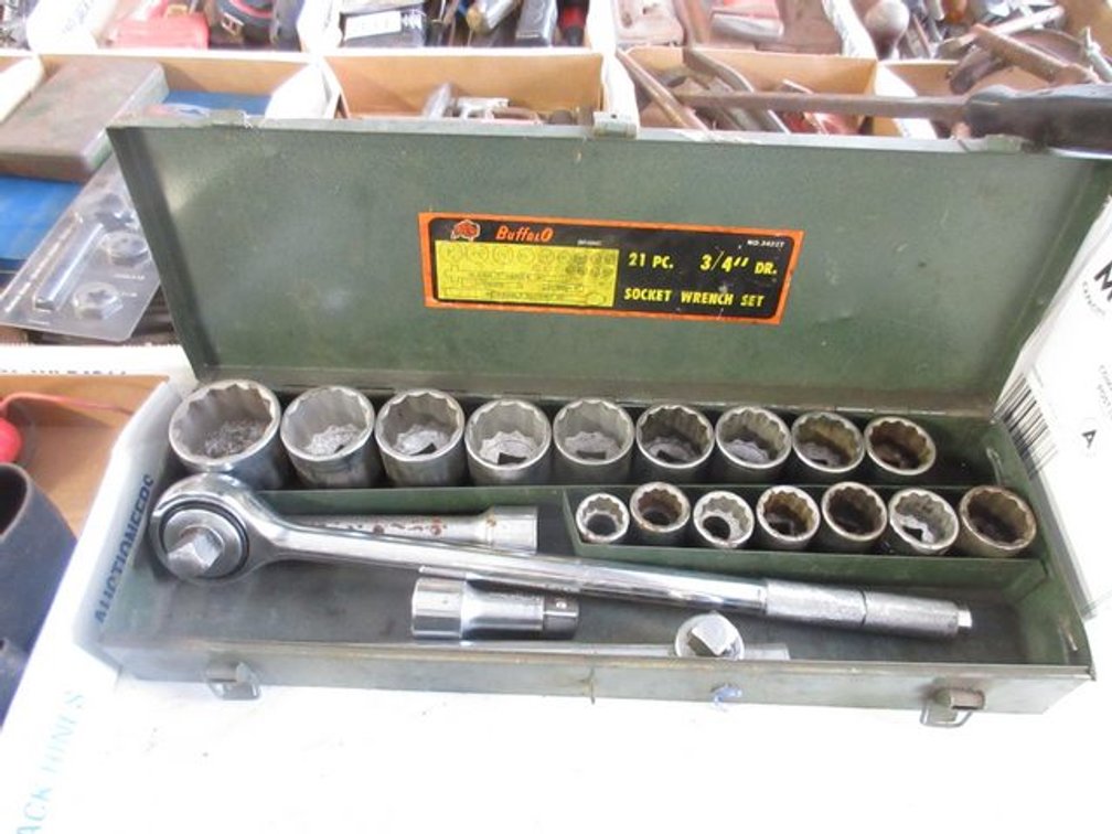3/4" Drive socket set