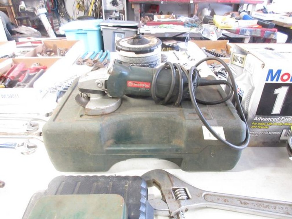 Metabo 4.5" angle grinder