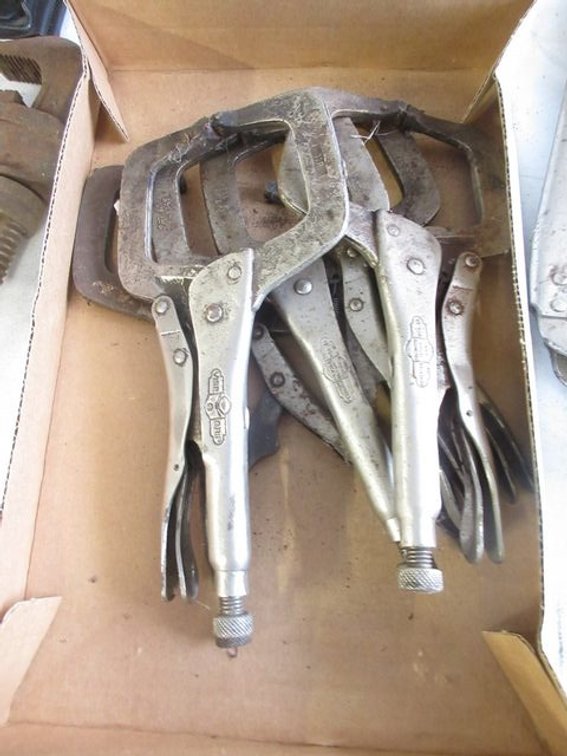 (5) Vise Grip locking jaw pliers