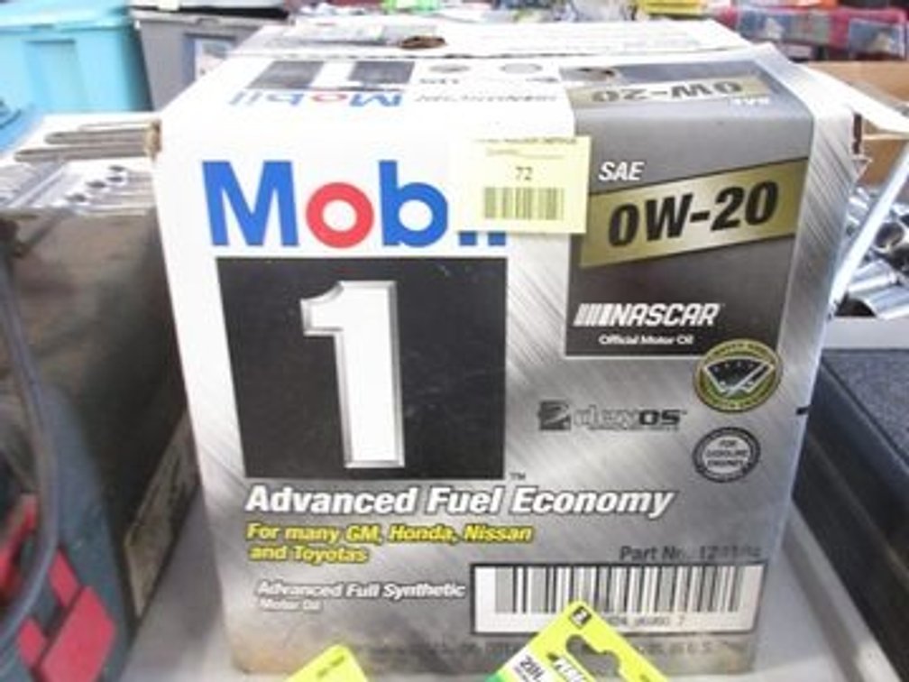 (6) Mobil 1 0W-20 oils