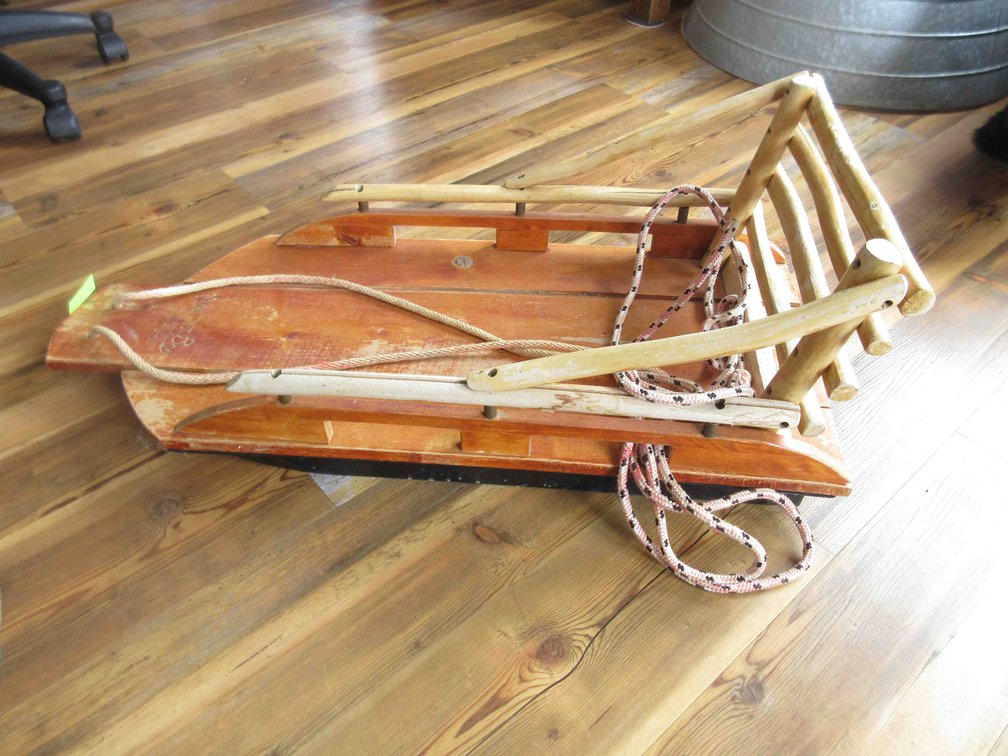 Mountain Boy Sledworks wood runner sled