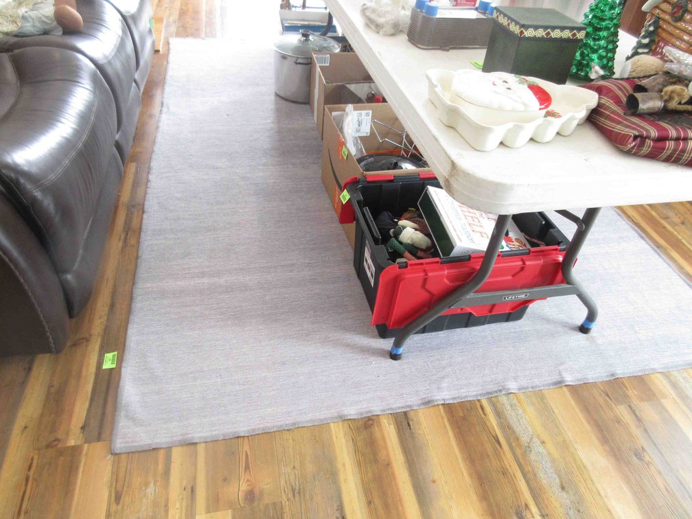 Washable area rug