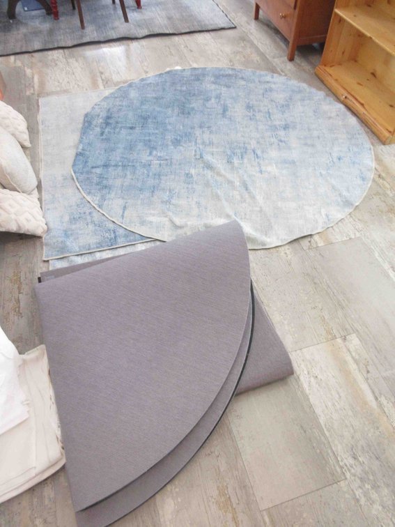 (3) Washable cover area rugs