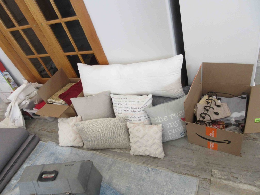 Pillow and table covering group