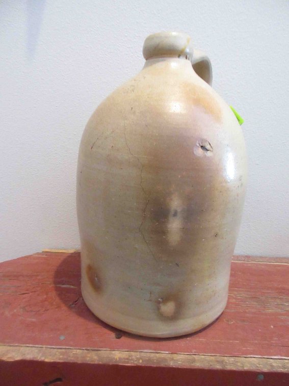 Salt Glaze 3-gallon hand turned jug