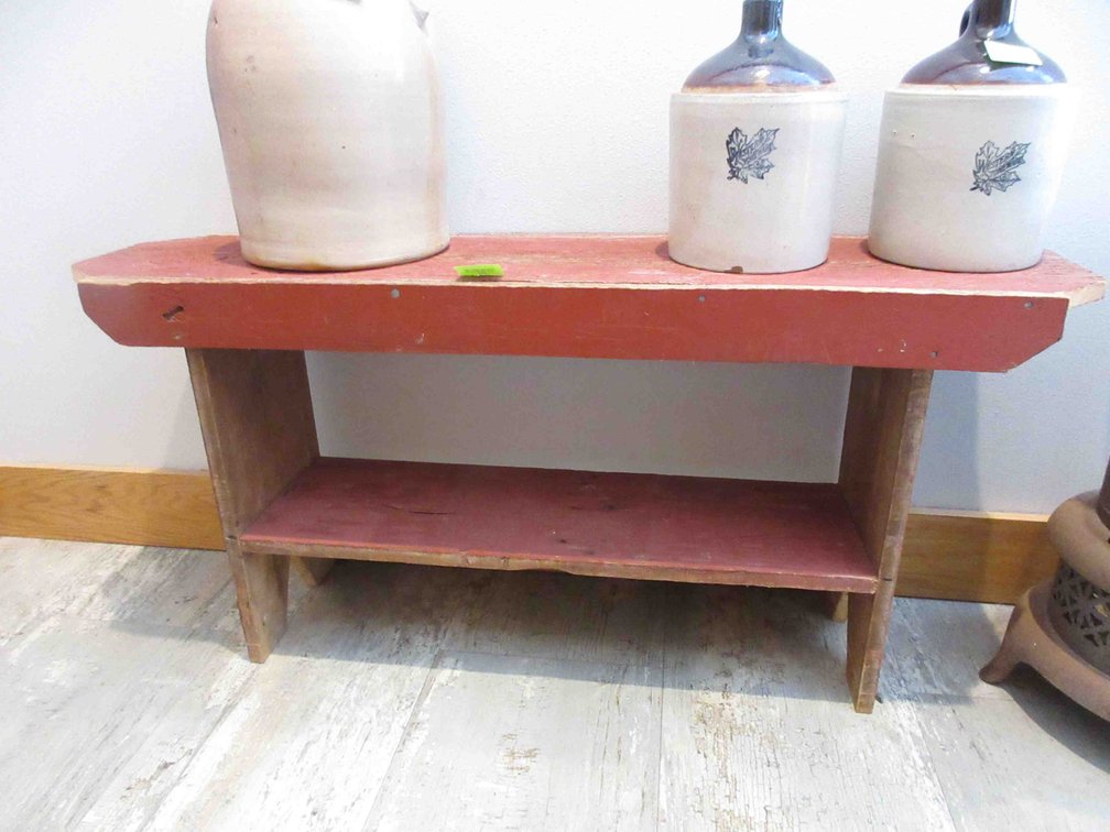 Barn wood bench