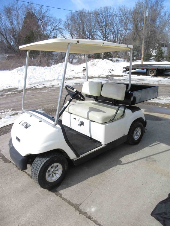 Yamaha gas golf cart