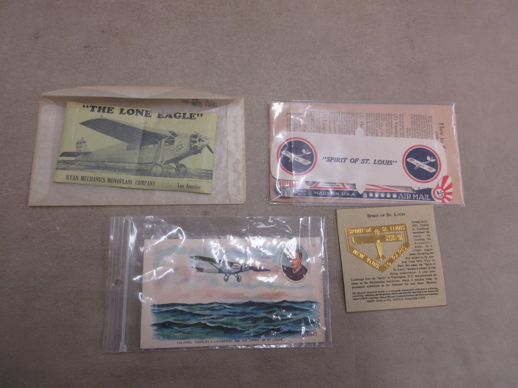 1930's Lindbergh collectible cards