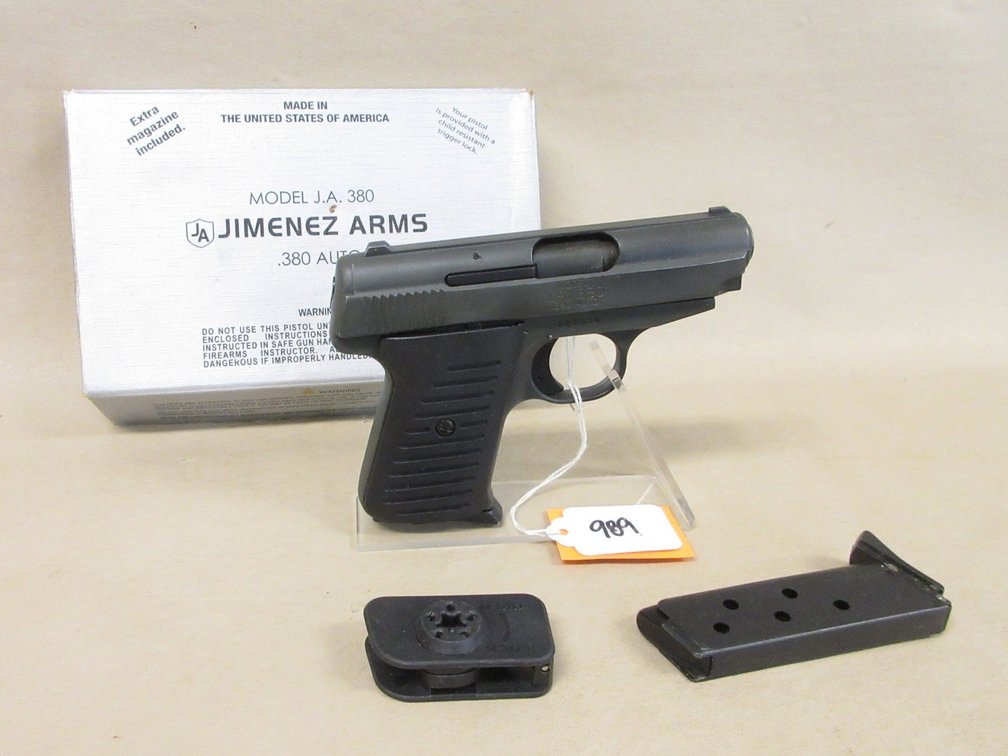 Jimenez Arms Inc model JA 380 .380-auto semi auto pistol (subject to transfer fee)