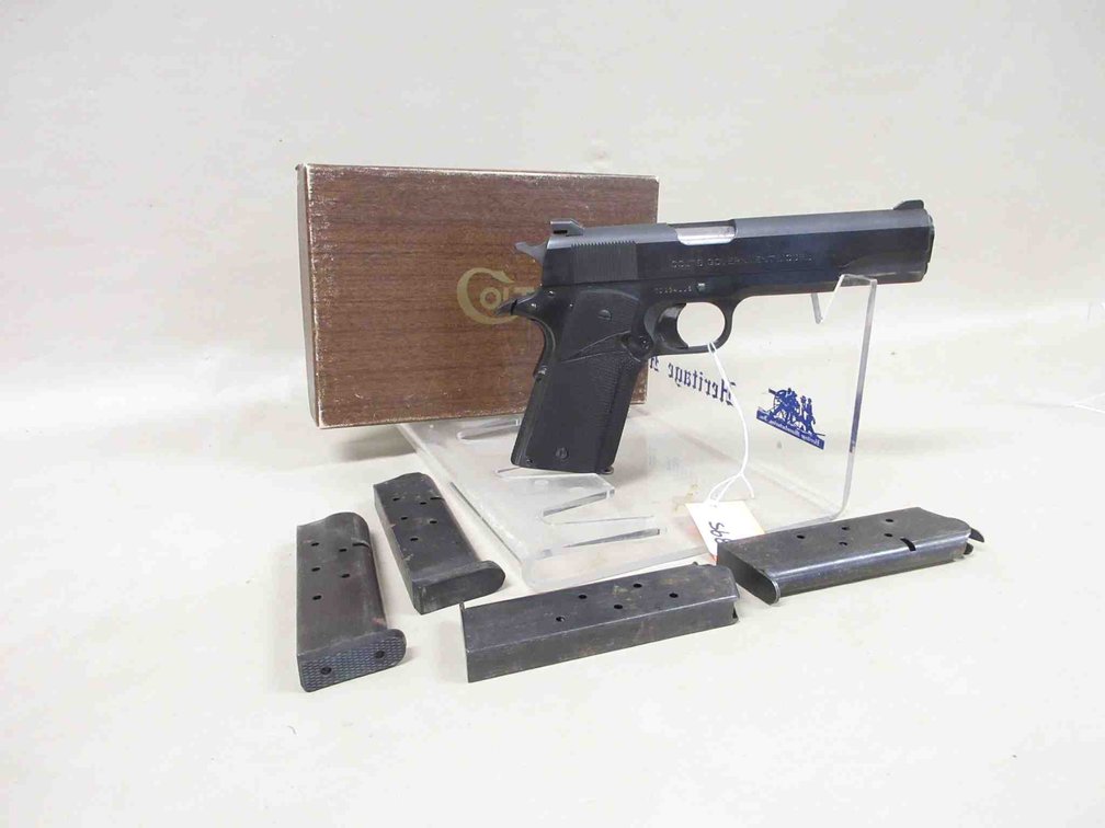 Colt Government Model MK IV Series '70 .45-auto semi auto pistol (subject to transfer fee)