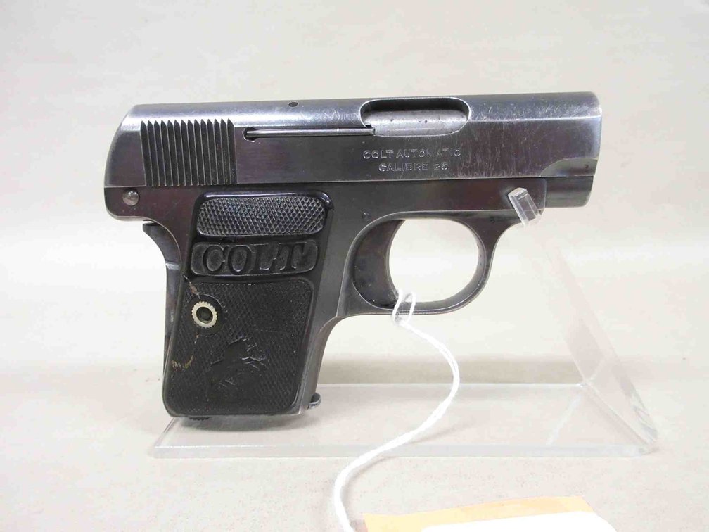 Colt 1908 .25-caliber hammerless semi auto pocket pistol (subject to transfer fee)