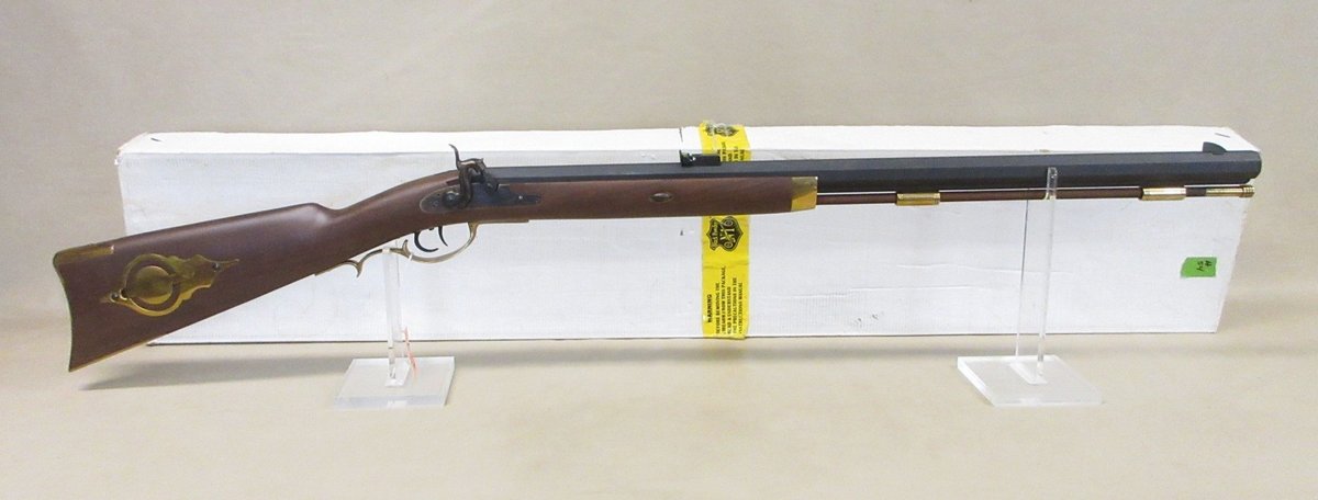 Pedersoli Traditional Hawken .54-caliber black powder rifle