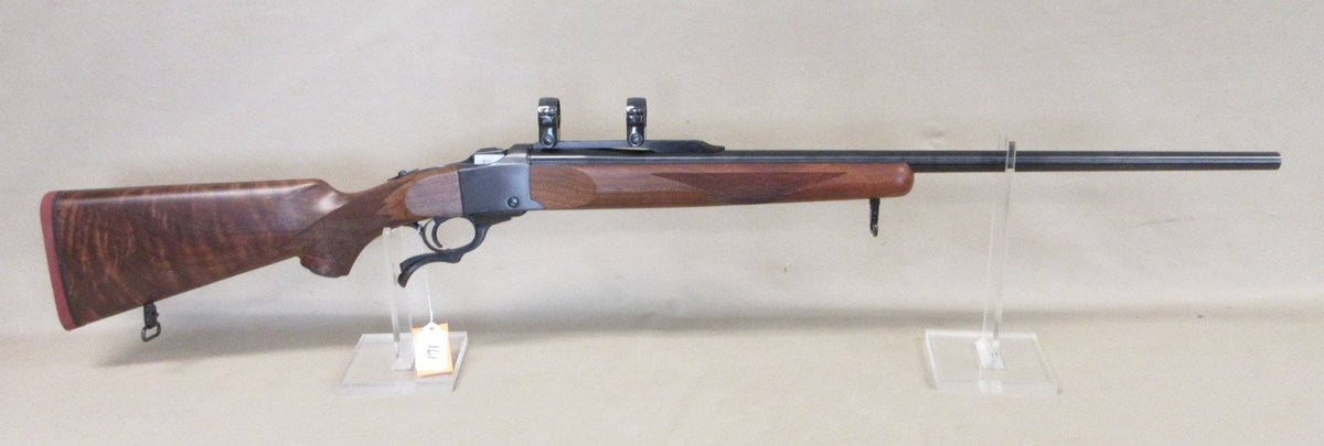 Ruger No. 1 .22 Hornet single shot lever action rifle (subject to transfer fee)