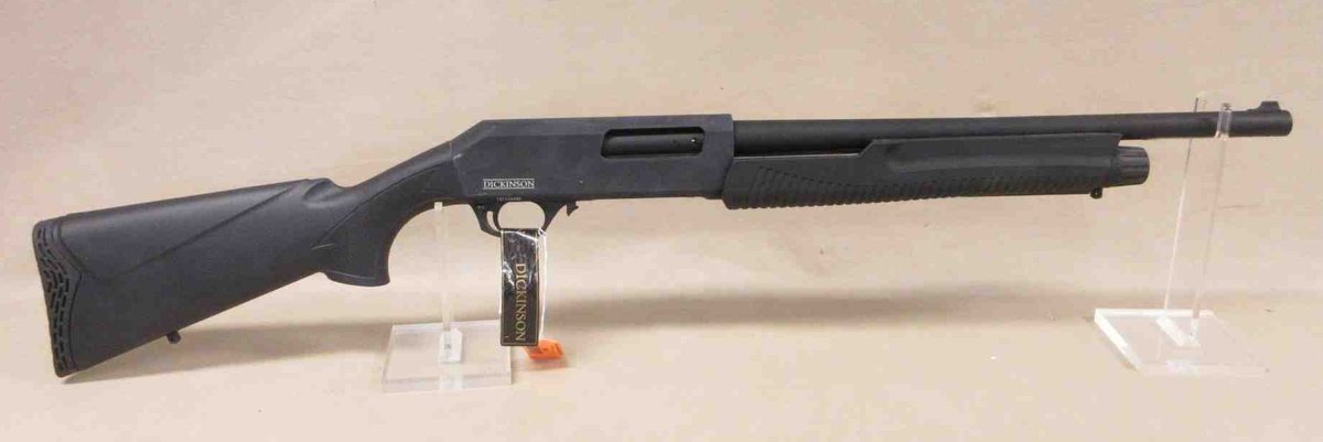 Dickinson Commando 12-gauge pump action shotgun (subject to transfer fee)