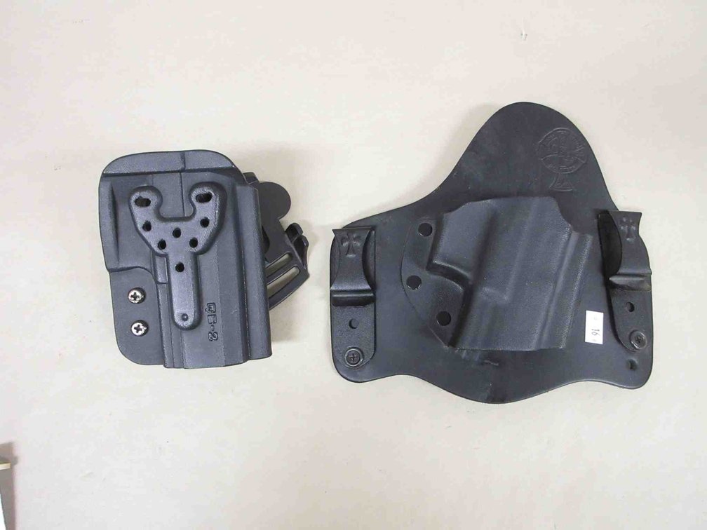 (2) Synthetic holsters
