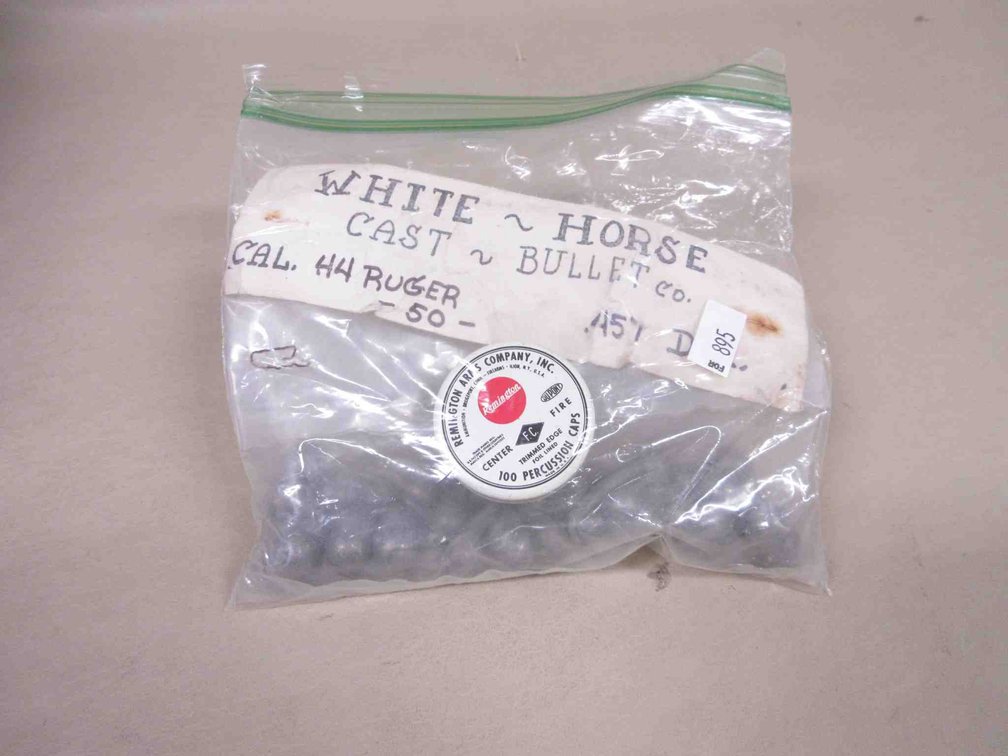 Black powder ammunition