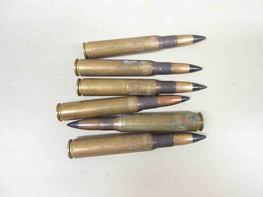 (6) Rounds of .30-06 ammunition