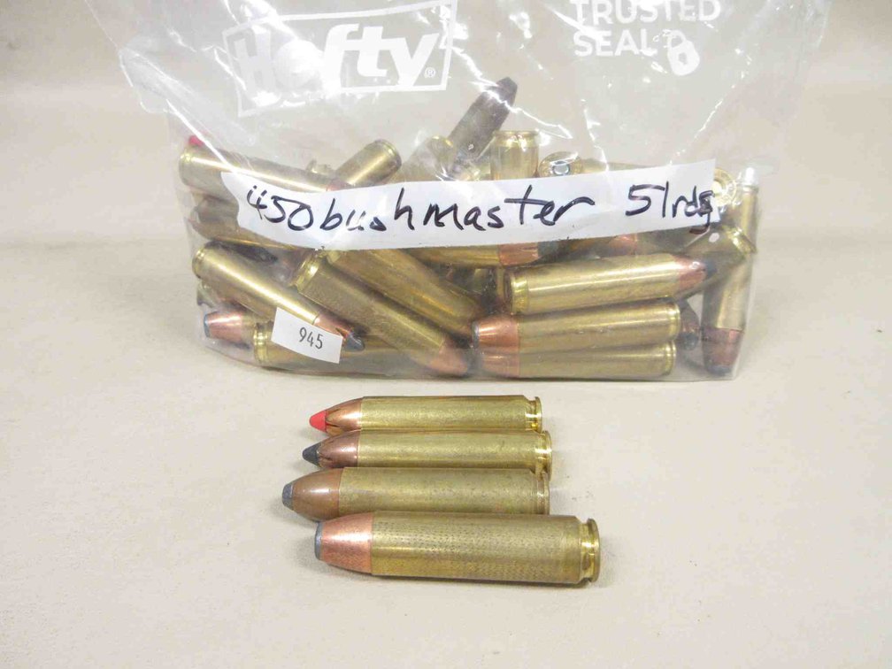(51) Rounds of .450 Bushmaster ammunition