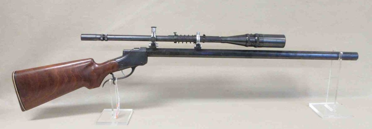 RARE Serrifile Inc falling block single shot .32-40 caliber lever action rifle (subject to transfer fee)