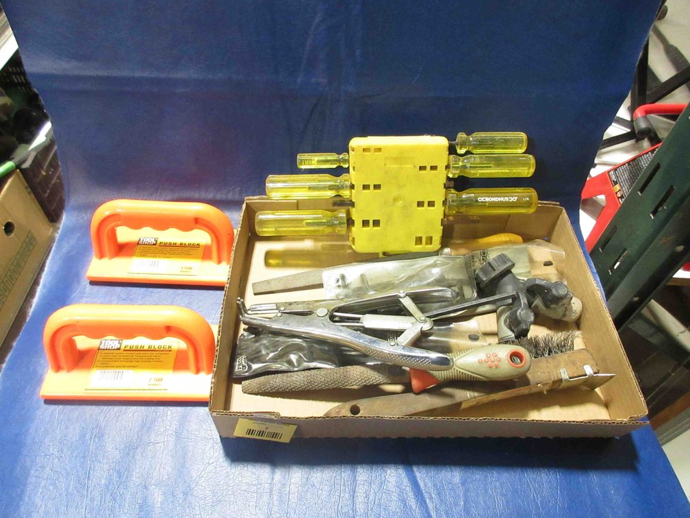 Flat of tools