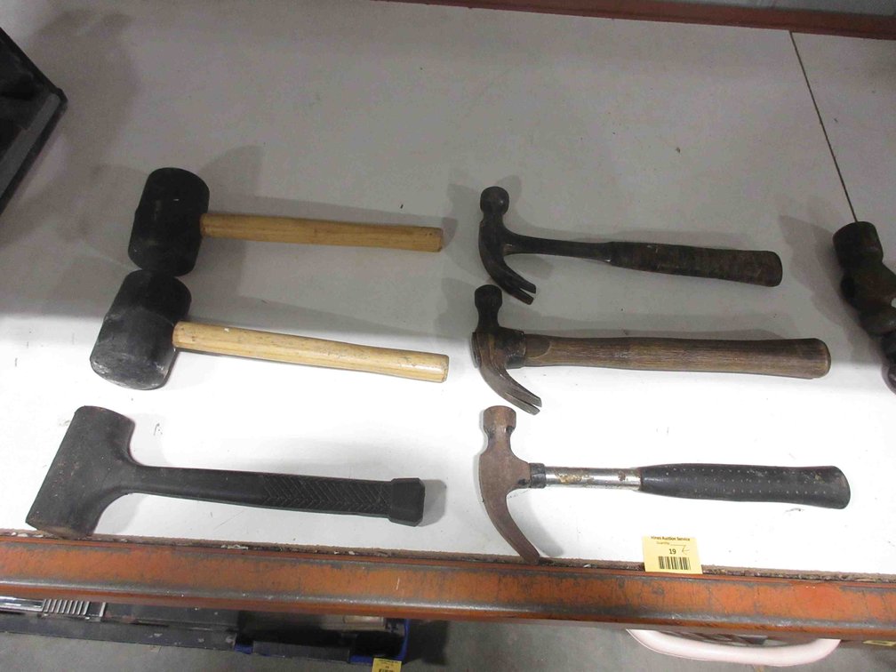 (6) Hammers and rubber mallets