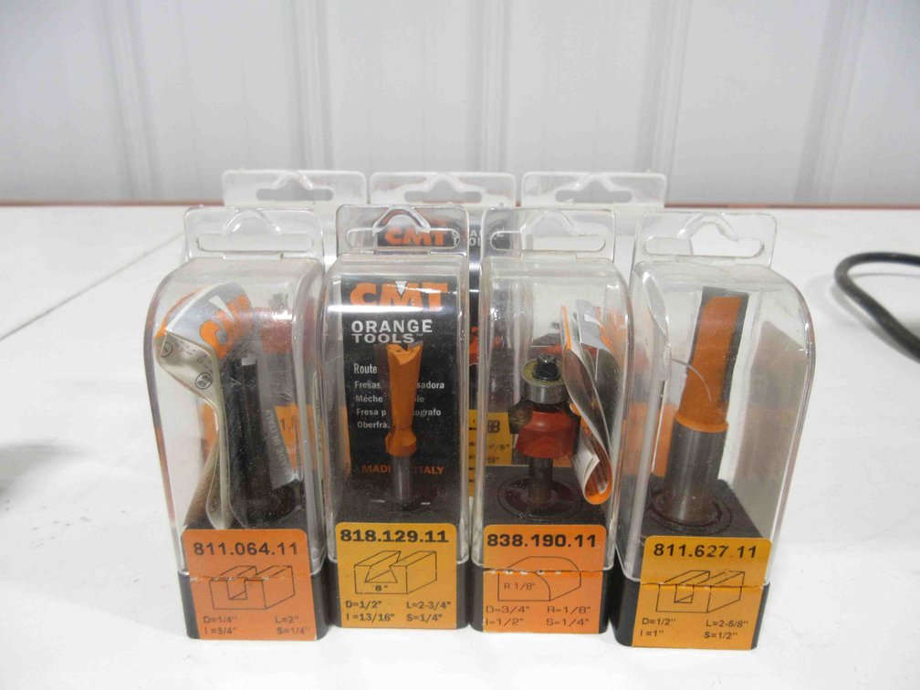 (7) CMT router bits