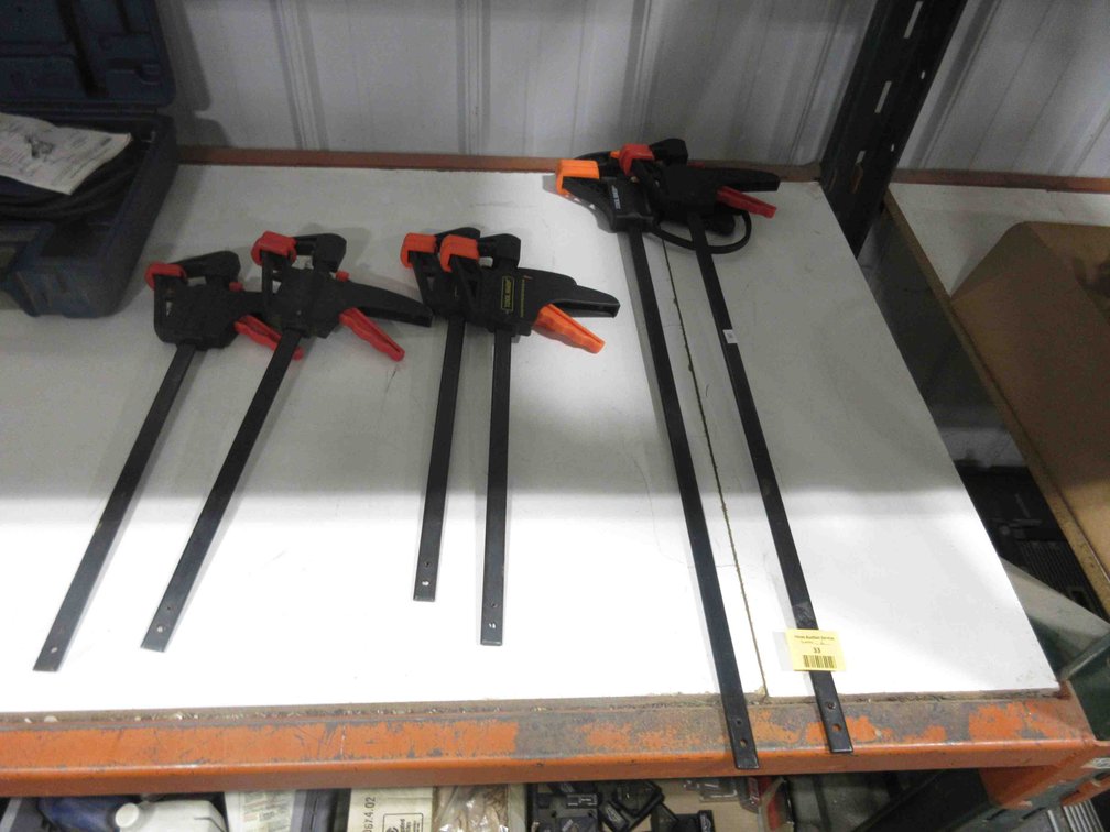 (6) Bar clamps