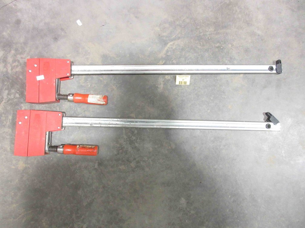 (2) Bessey bar clamps