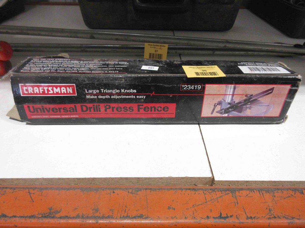 Craftsman Universal drill press fence