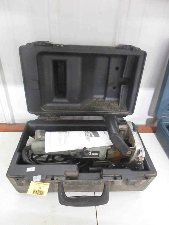 Porter Cable plate jointer in case