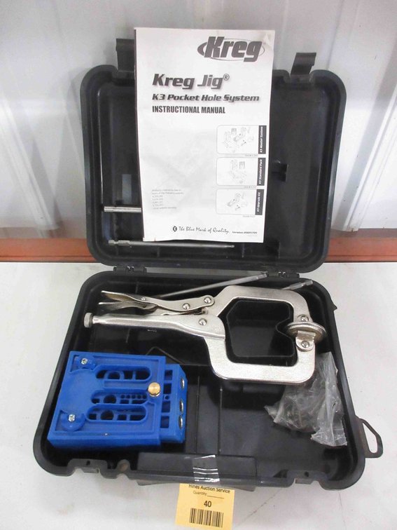 Kreg pocket hole jig