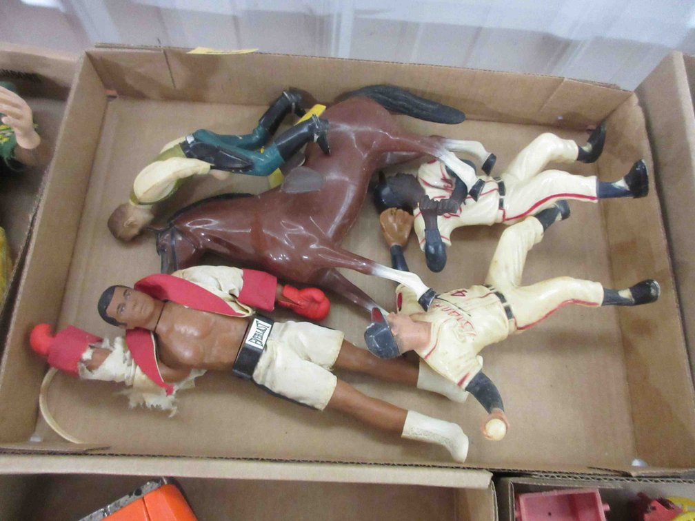 Group of vintage toys