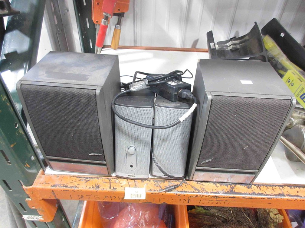 Group of Bose speakers