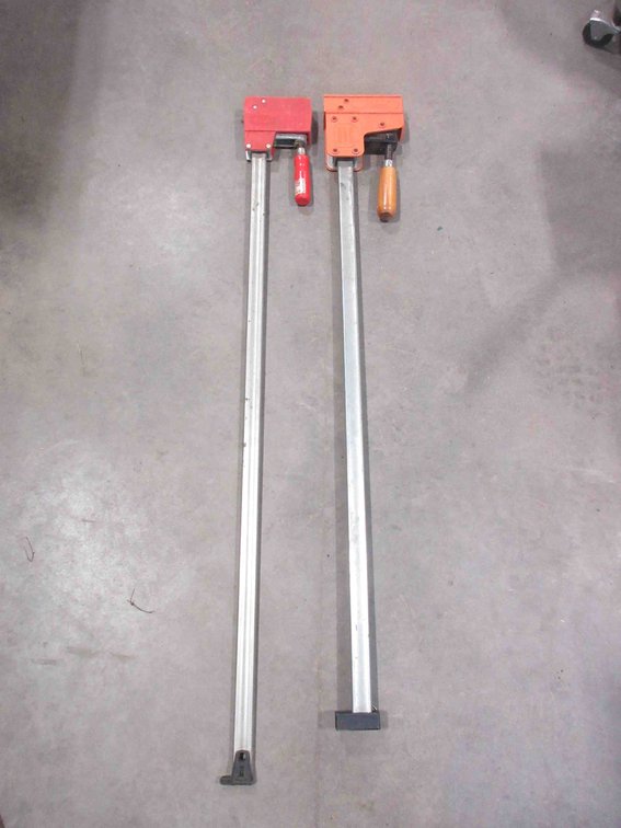Jorgensen and Bessey bar clamps