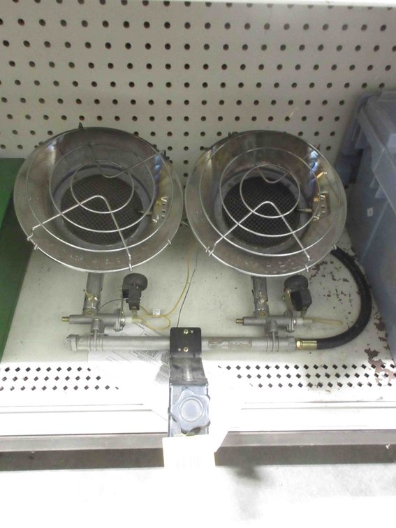 Mr. Heater double propane heater
