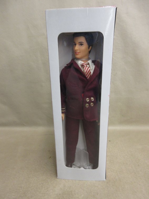 Northwest Airlines male and female flight attendant dolls