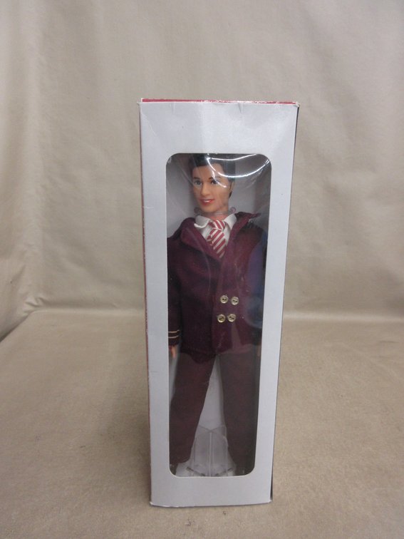 Northwest Airlines male and female flight attendant dolls