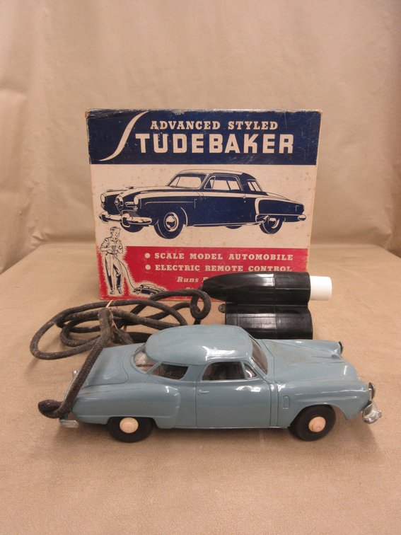 Electric remote control scale model Maui Blue Studebaker