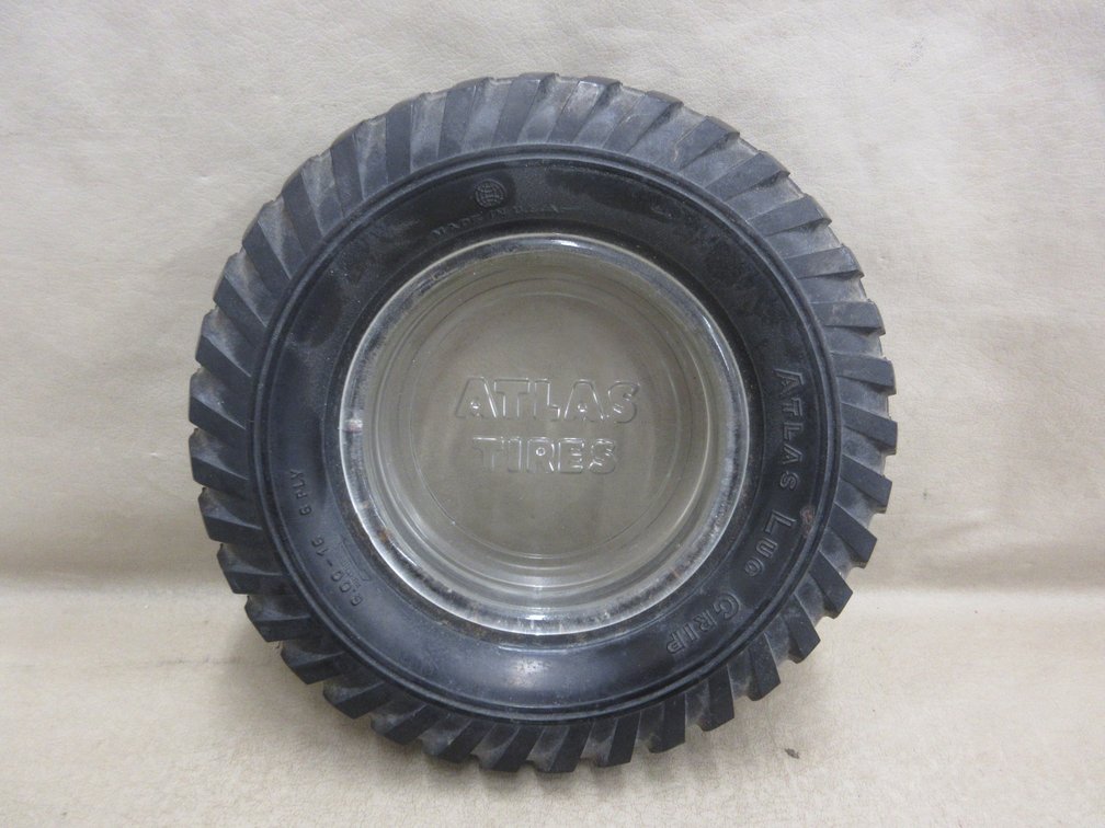 Atlas Tires ashtray