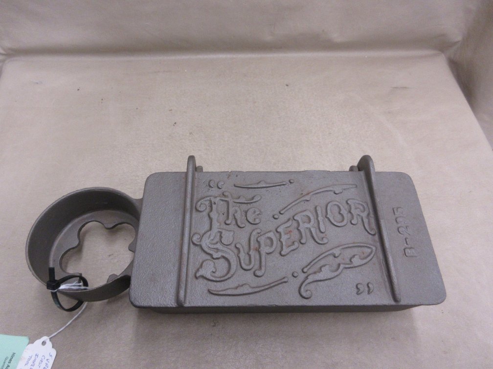 Cast iron implement tool box