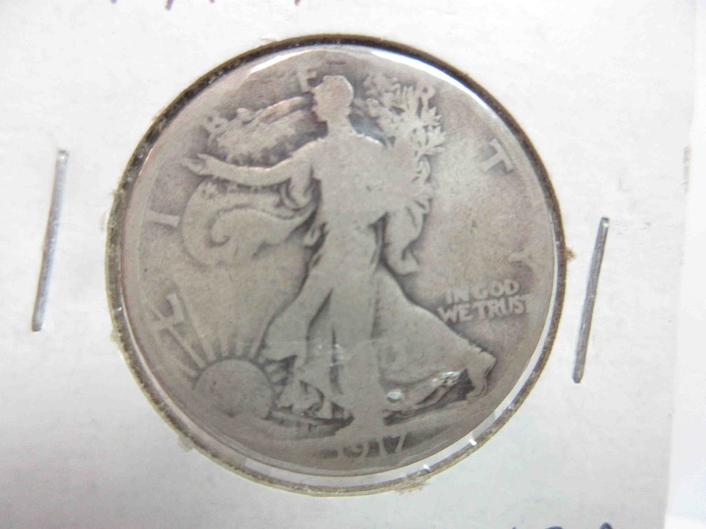 1917 Walking Liberty half dollar