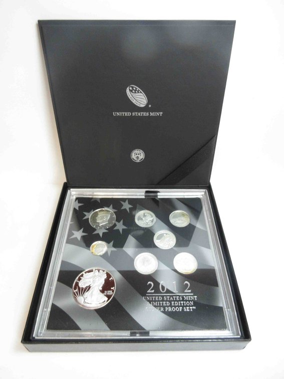 2012-S US Limited edition silver proof set