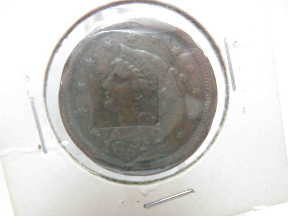 1853 Braided hair large cent