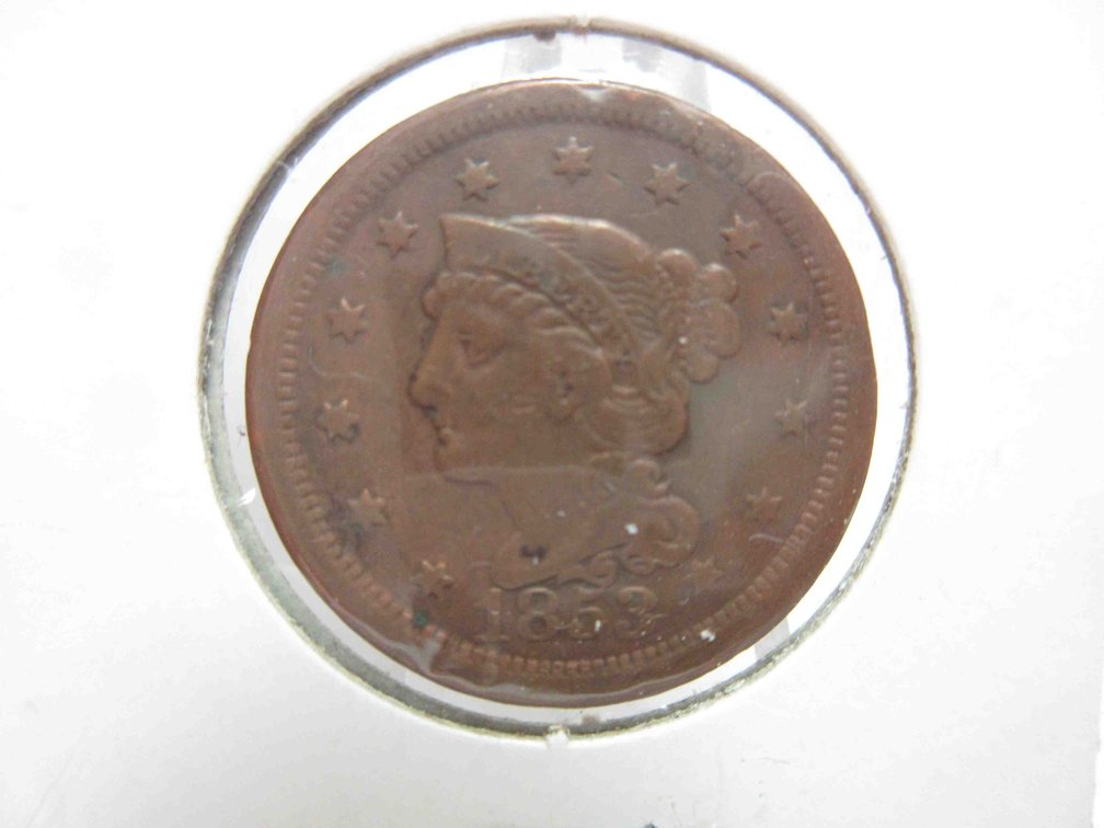 1853 Braided hair large cent