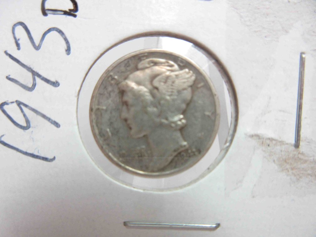 1943-D Mercury dime