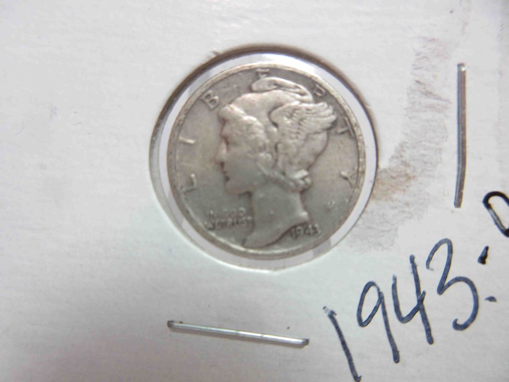 1943-D Mercury dime