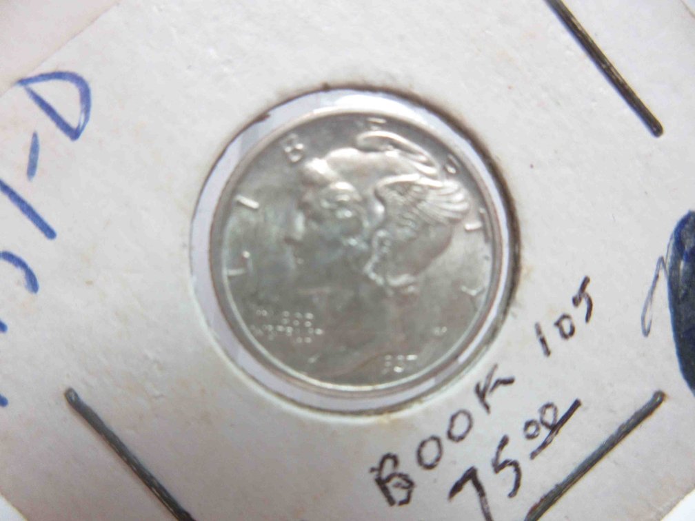 1937-D Mercury dime